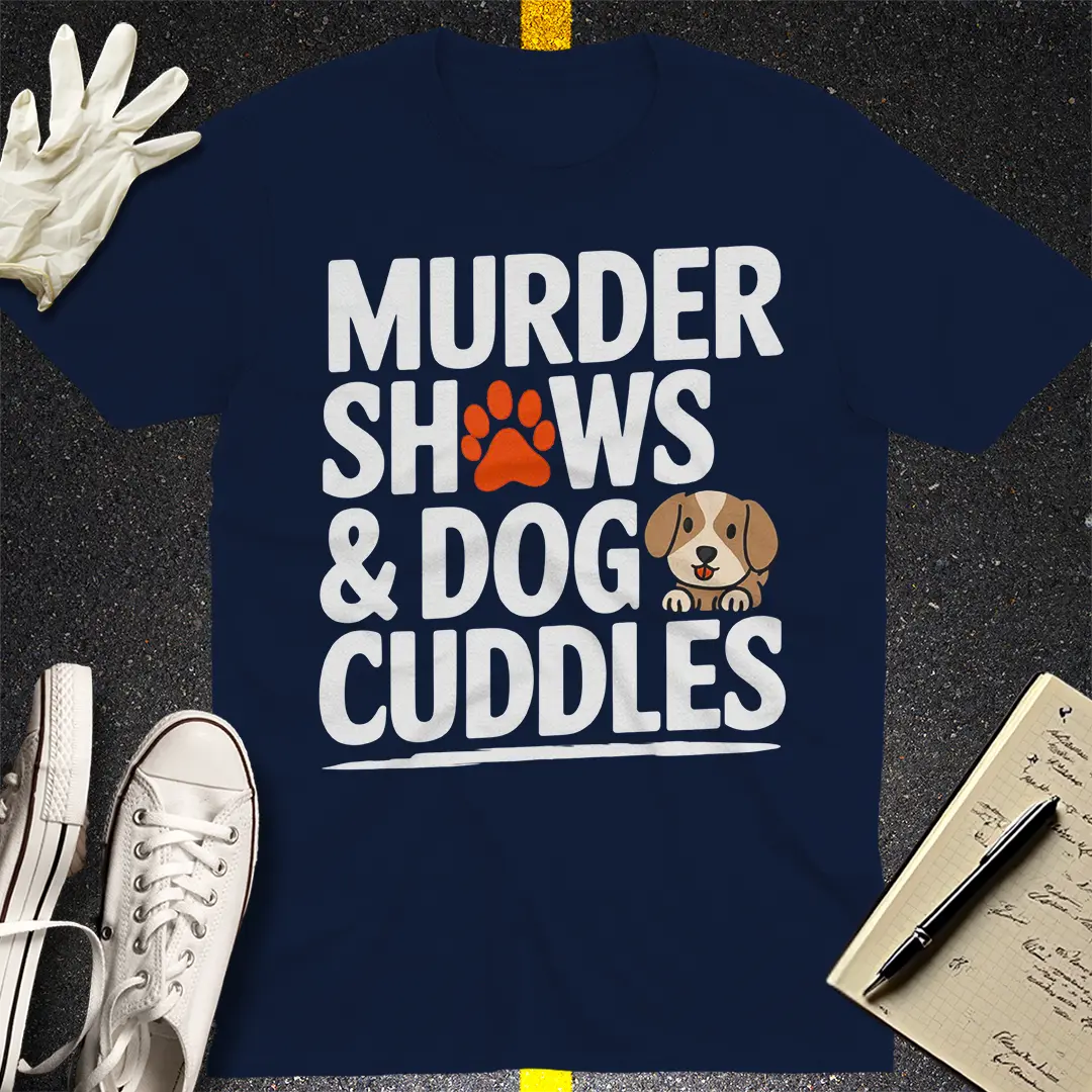 Crows Before Bros T-shirt - Navy