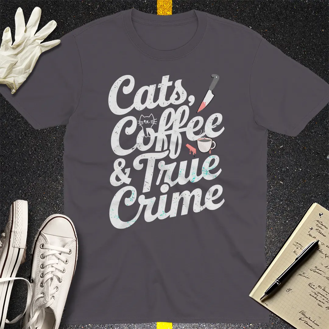 Crows Before Bros T-shirt - Charcoal