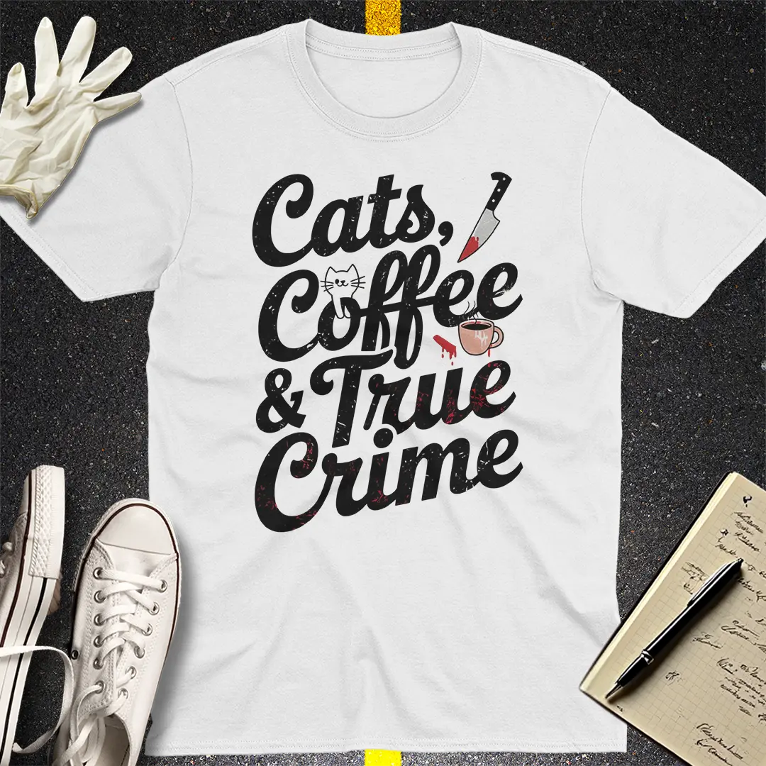 Crows Before Bros T-shirt - White