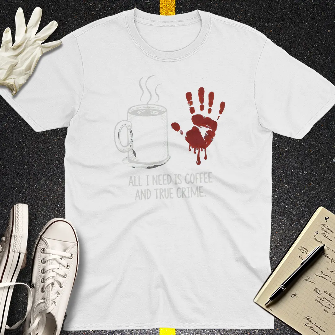 Crows Before Bros T-shirt - White