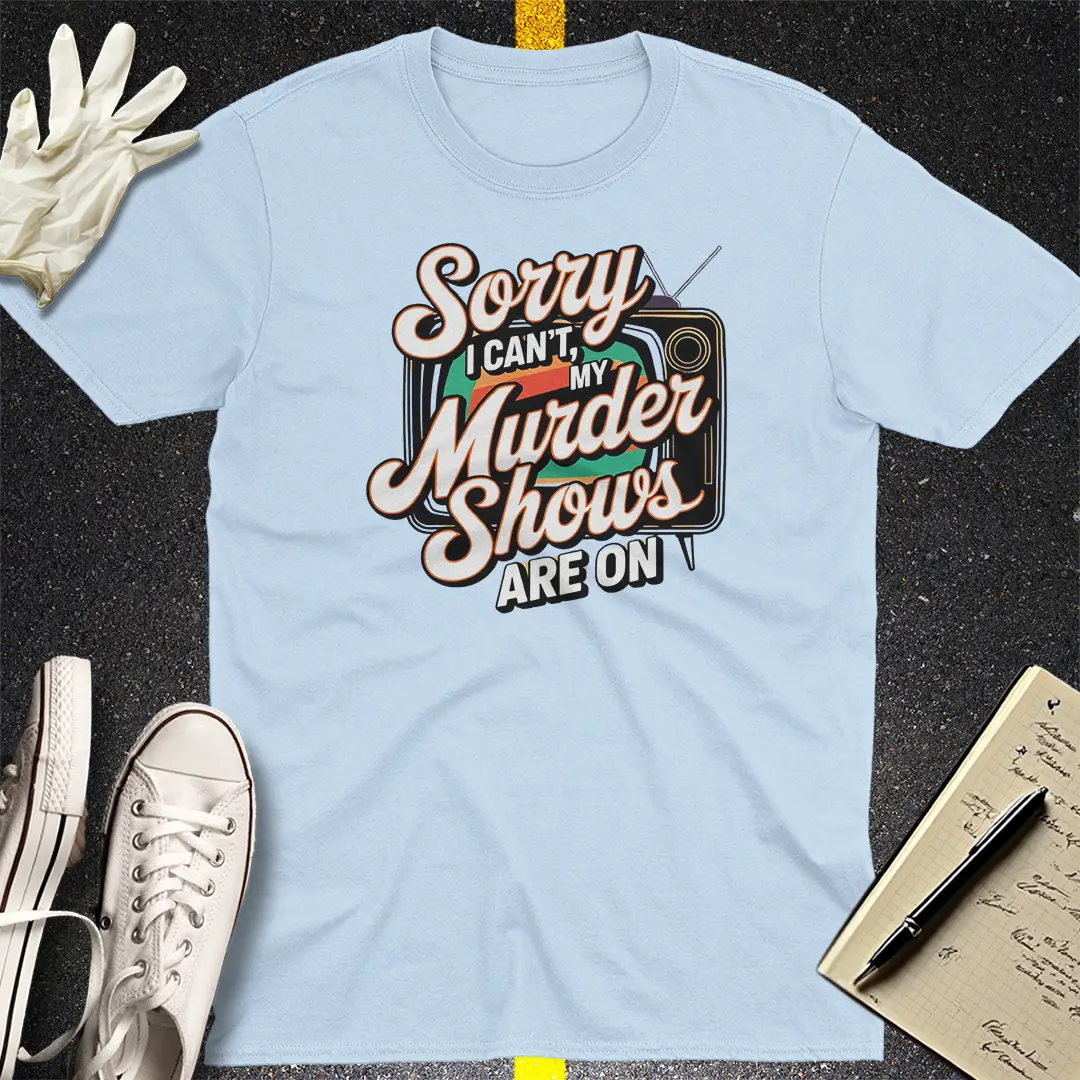 Crows Before Bros T-shirt - Light Blue