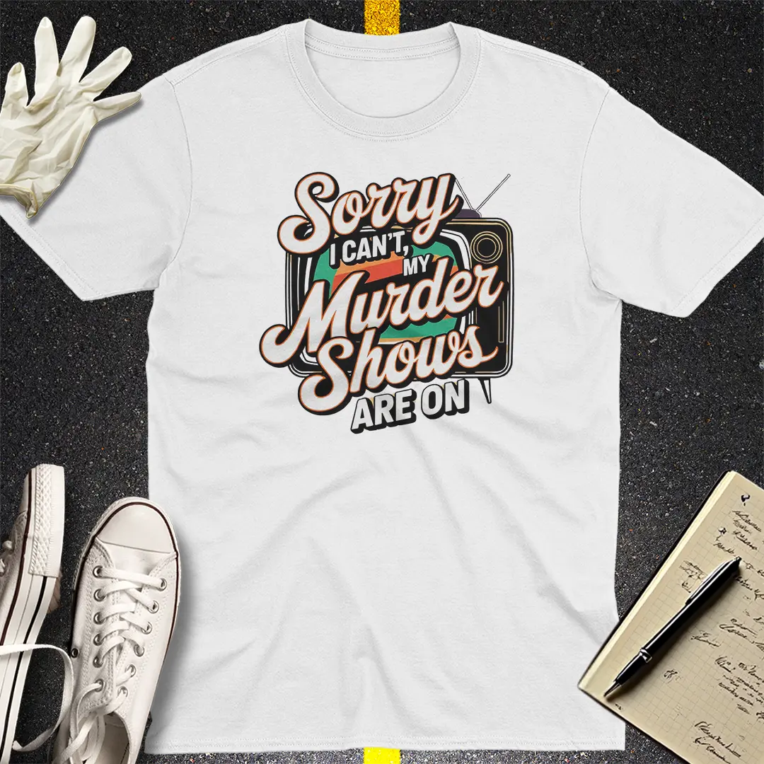 Crows Before Bros T-shirt - White
