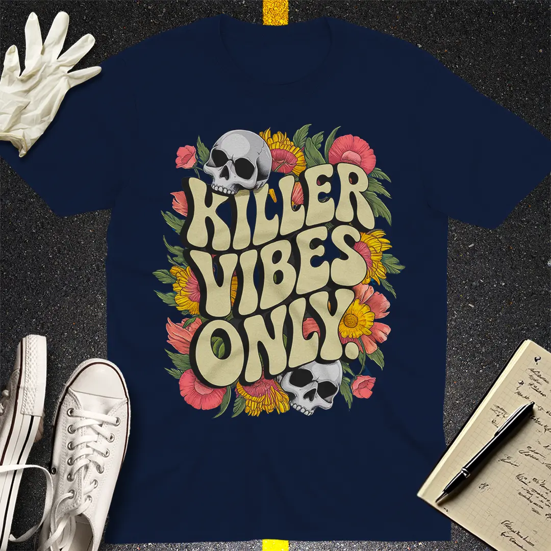 Crows Before Bros T-shirt - Navy