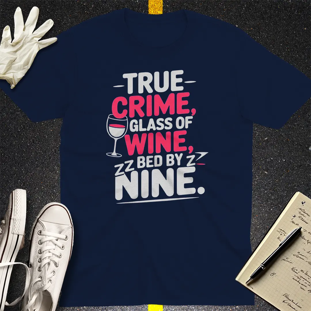 Crows Before Bros T-shirt - Navy