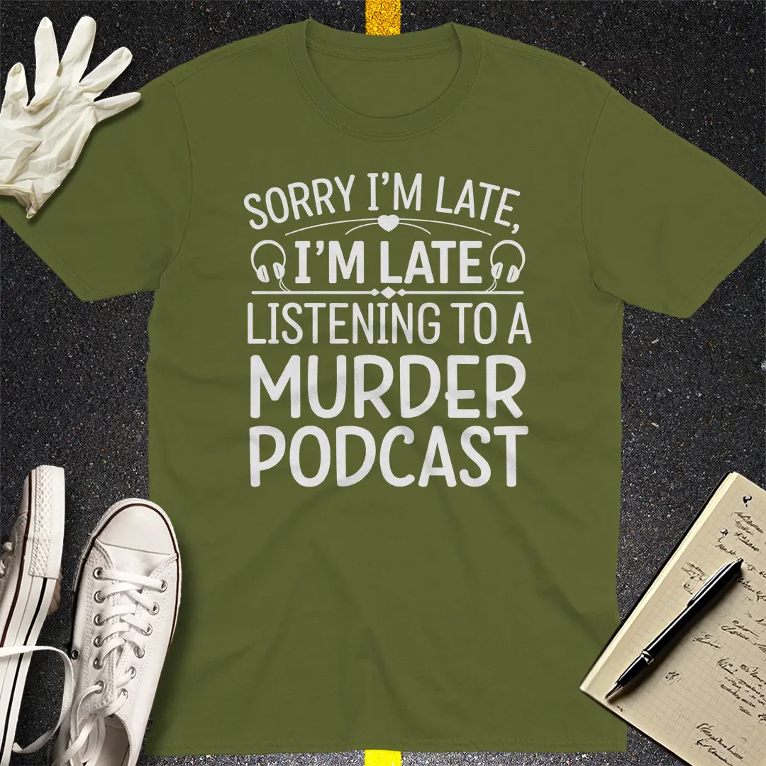 Crows Before Bros T-shirt - Military Green