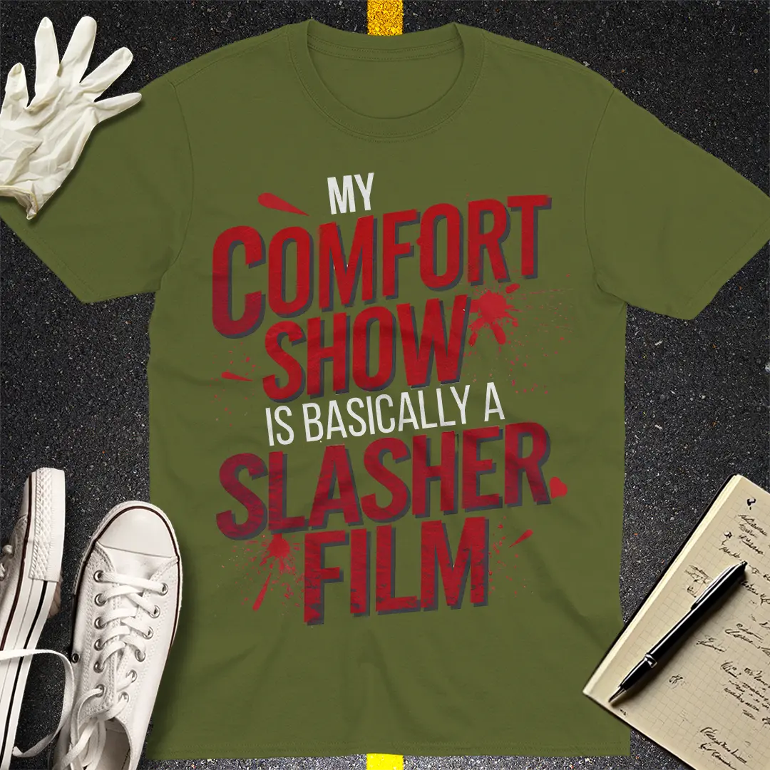 Crows Before Bros T-shirt - Military Green