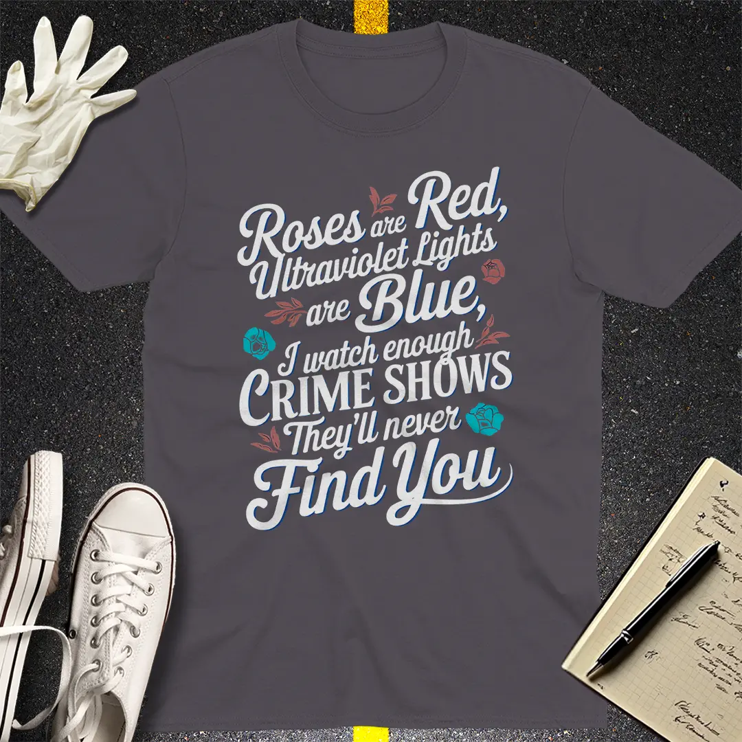 Crows Before Bros T-shirt - Charcoal