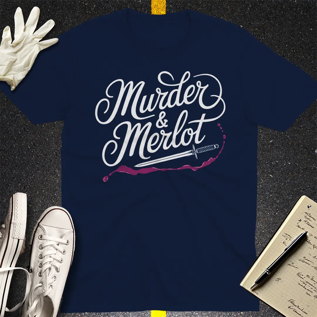 Crows Before Bros T-shirt - Navy