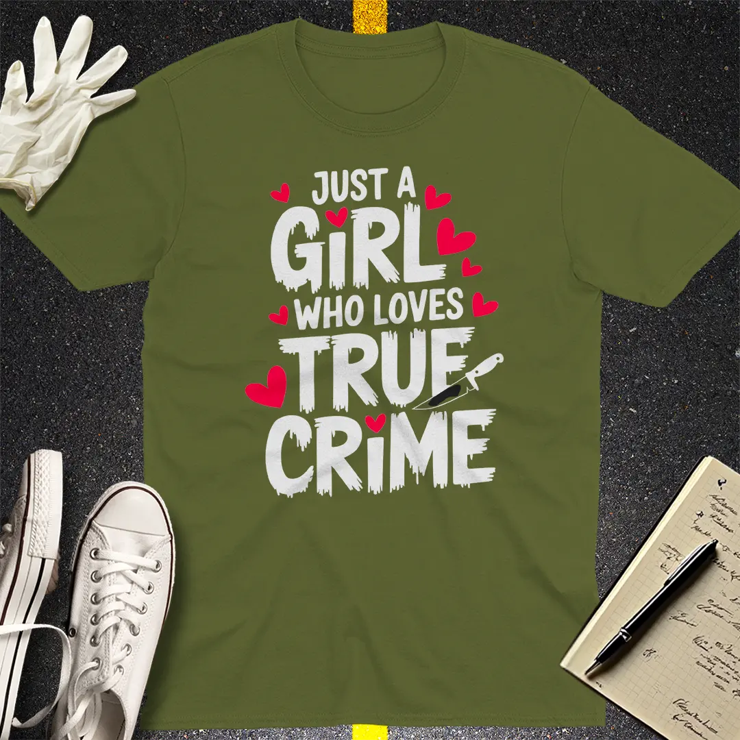 Crows Before Bros T-shirt - Military Green