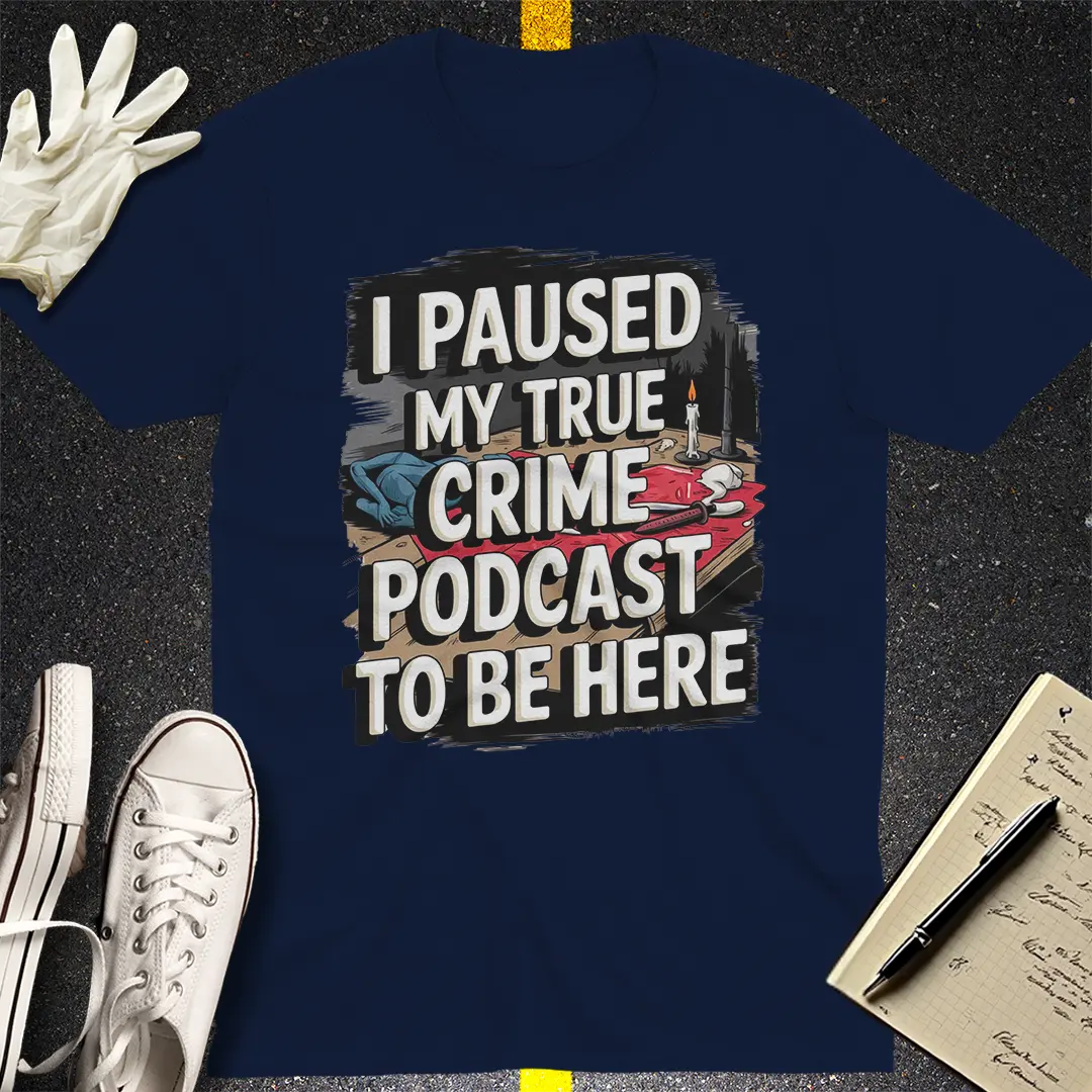 Crows Before Bros T-shirt - Navy