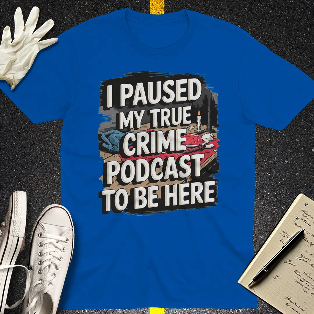 Crows Before Bros T-shirt - Royal