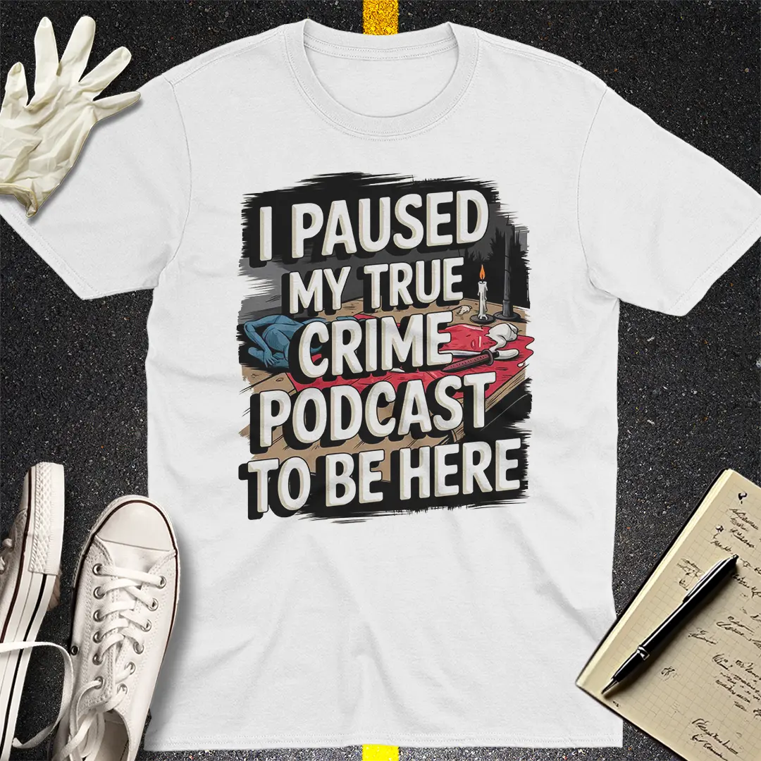 Crows Before Bros T-shirt - White