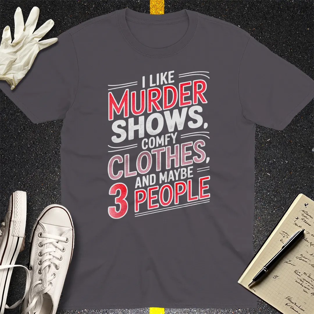Crows Before Bros T-shirt - Charcoal