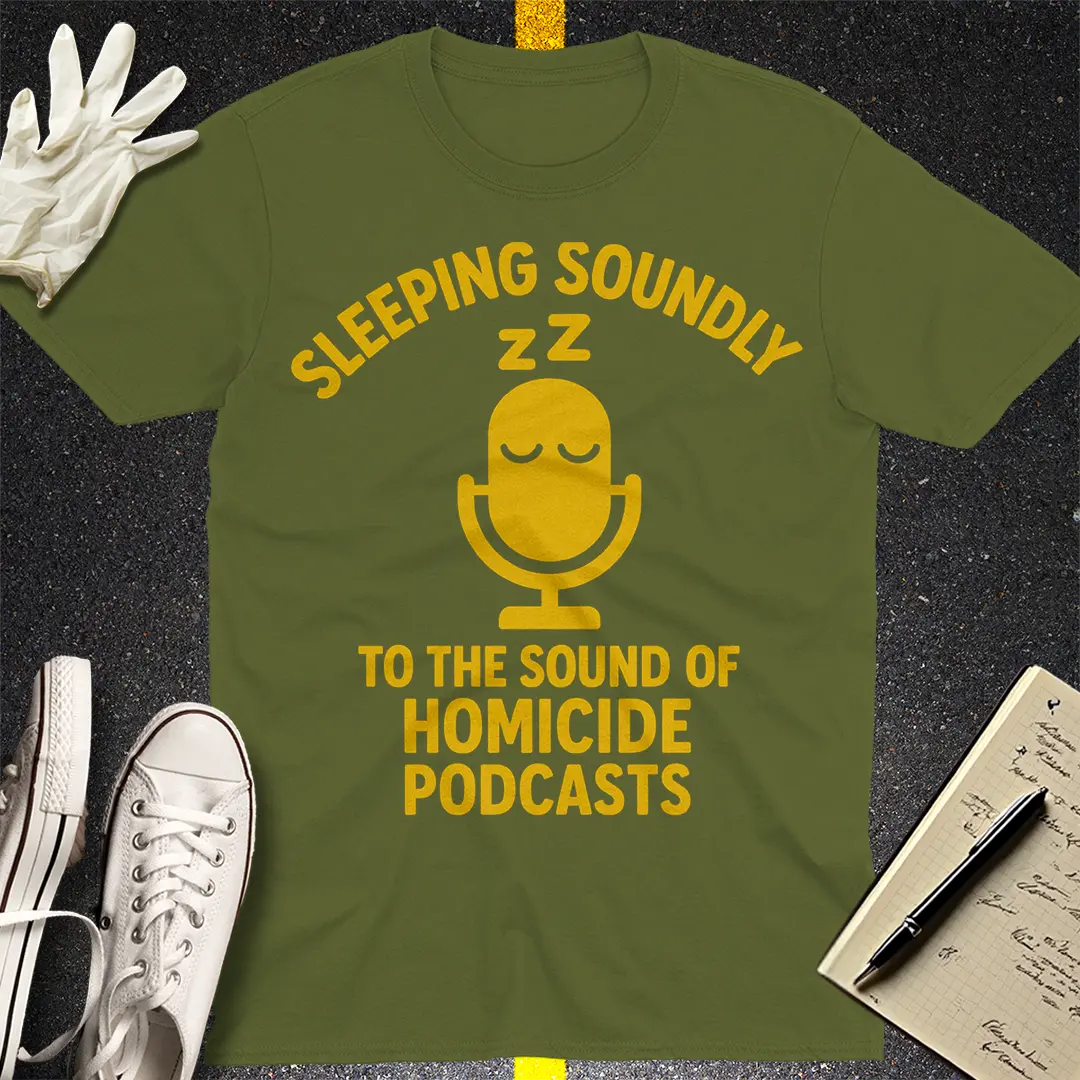 Crows Before Bros T-shirt - Military Green