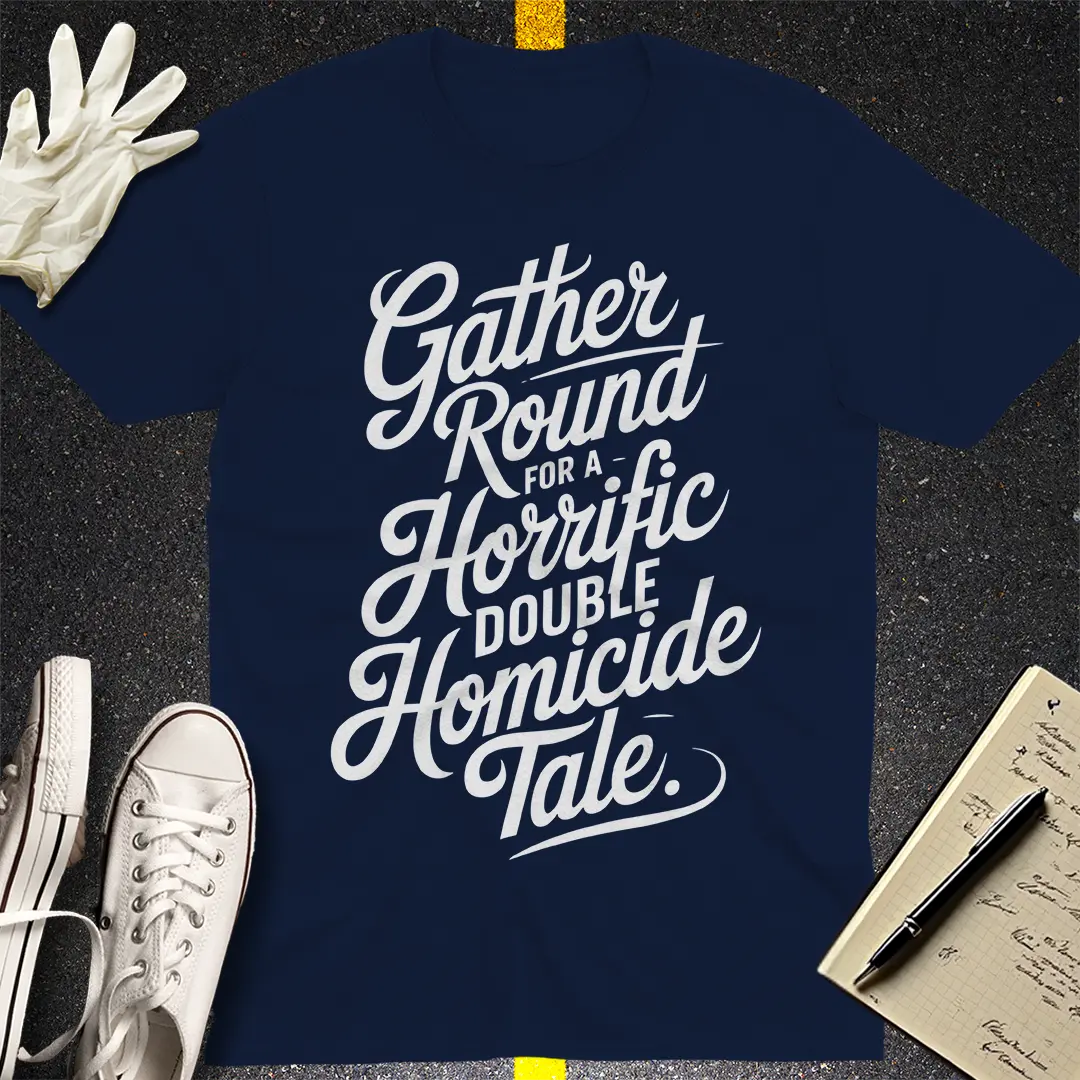 Crows Before Bros T-shirt - Navy