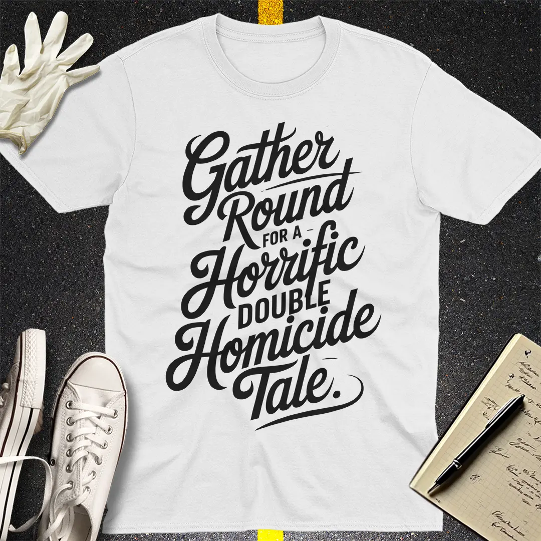 Crows Before Bros T-shirt - White