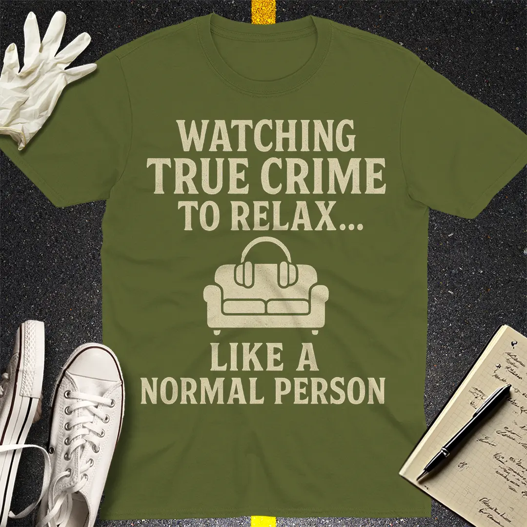 Crows Before Bros T-shirt - Military Green