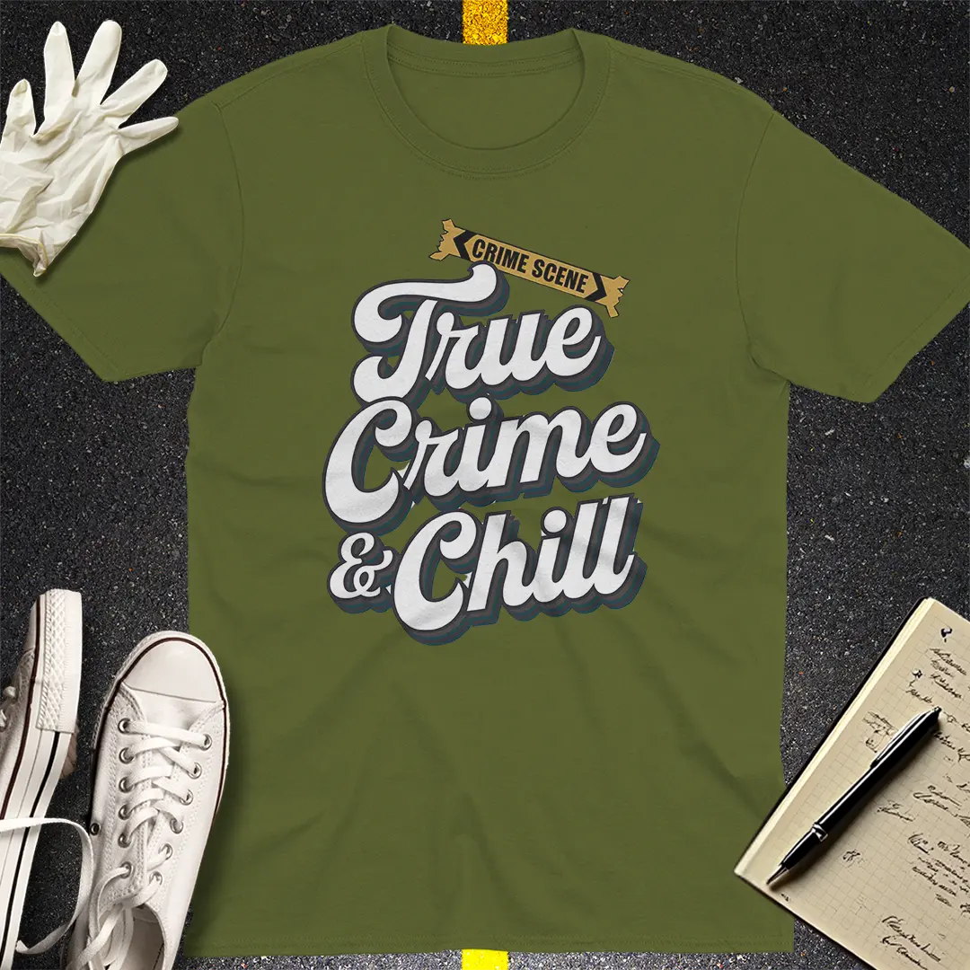Crows Before Bros T-shirt - Military Green