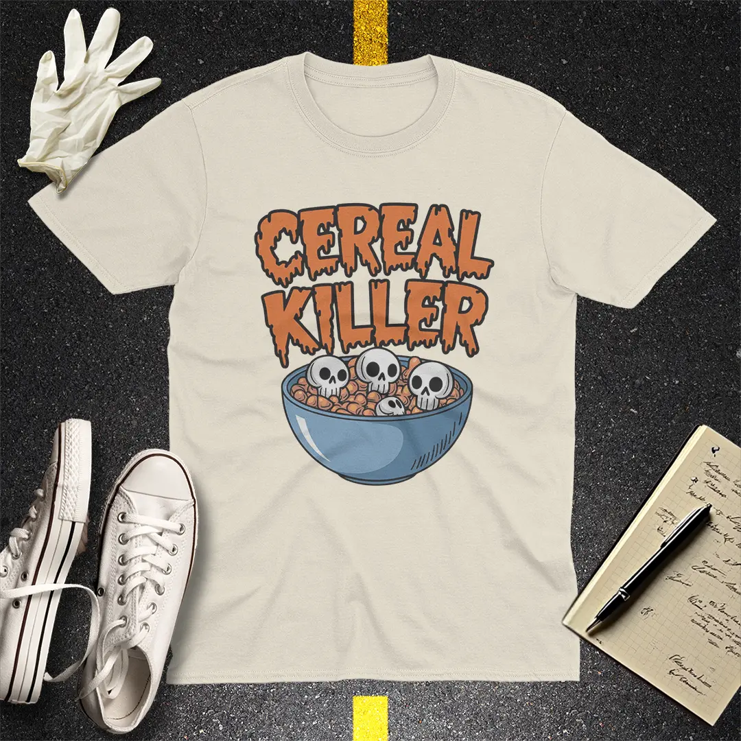 Cereal Killer T-Shirt - Natural