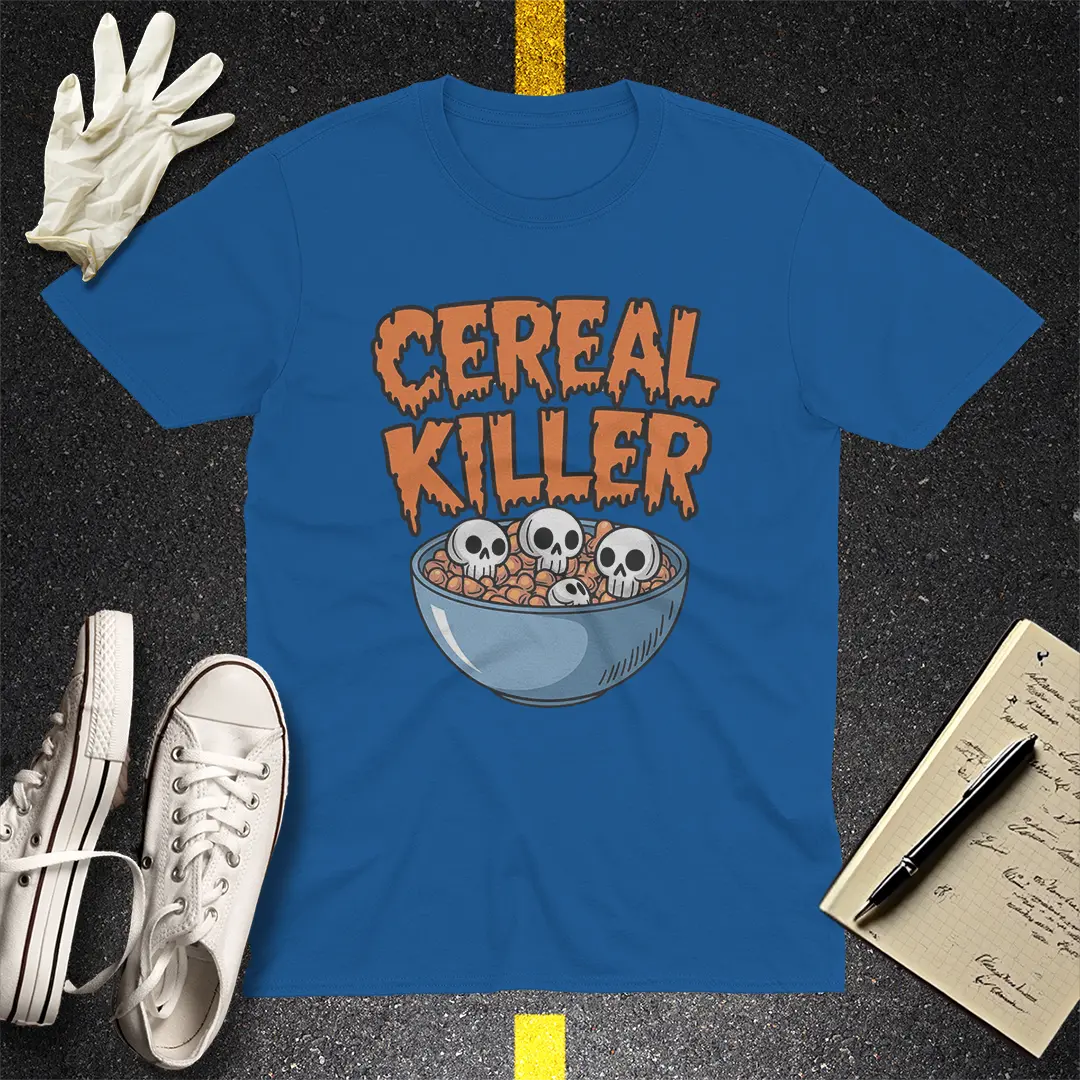Cereal Killer T-Shirt - Royal