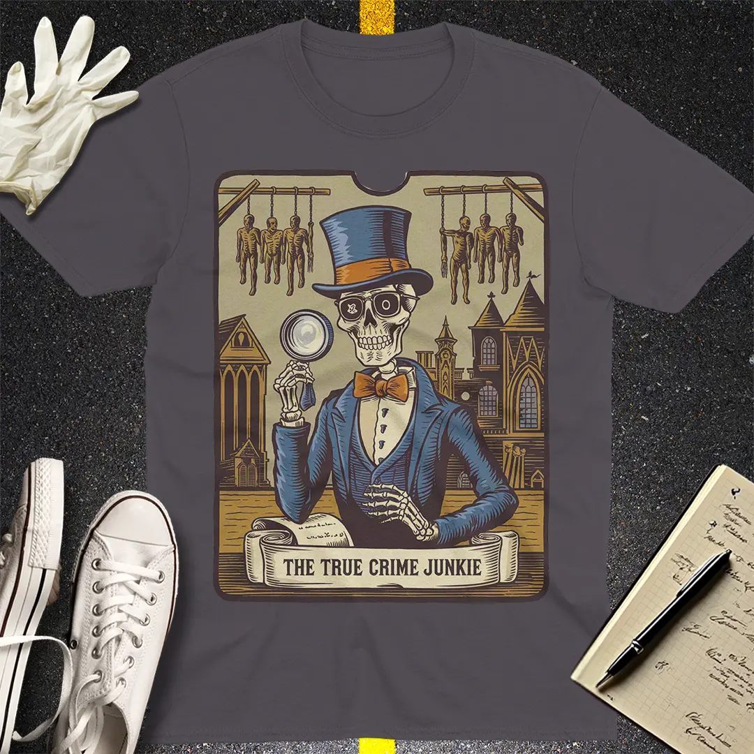 Crows Before Bros T-shirt - Charcoal