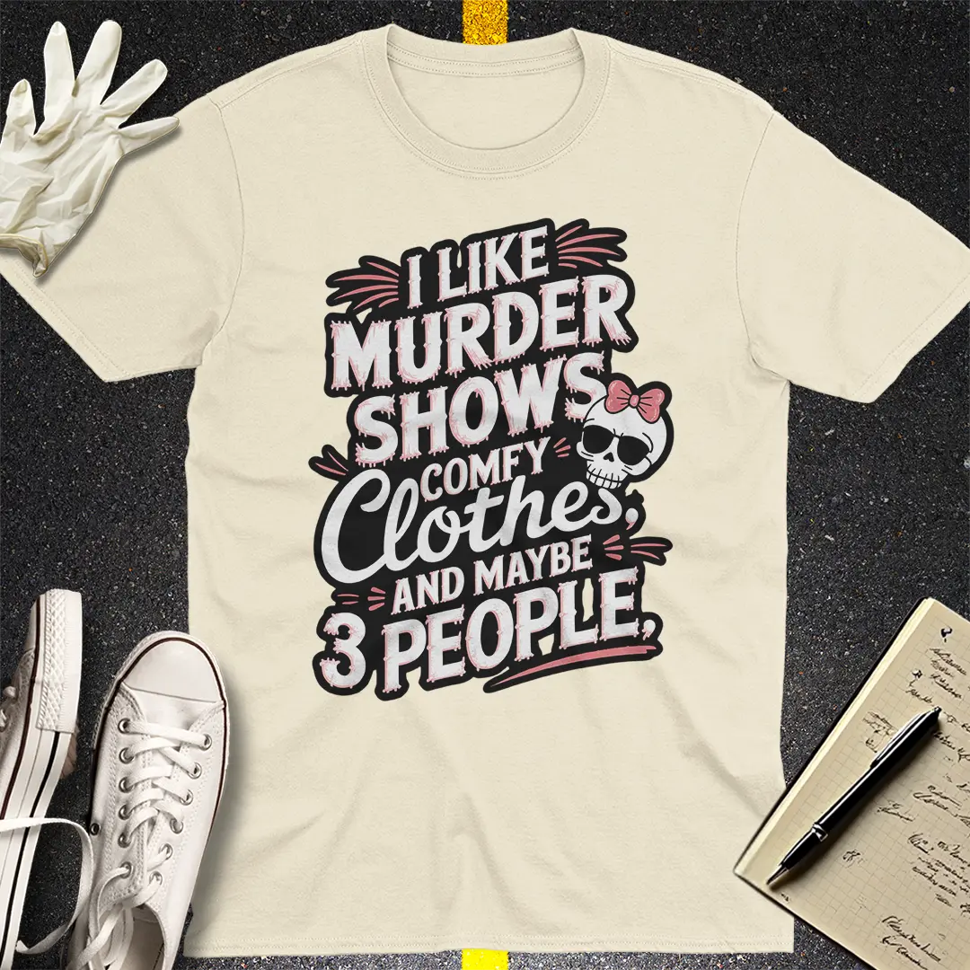 Crows Before Bros T-shirt - Natural
