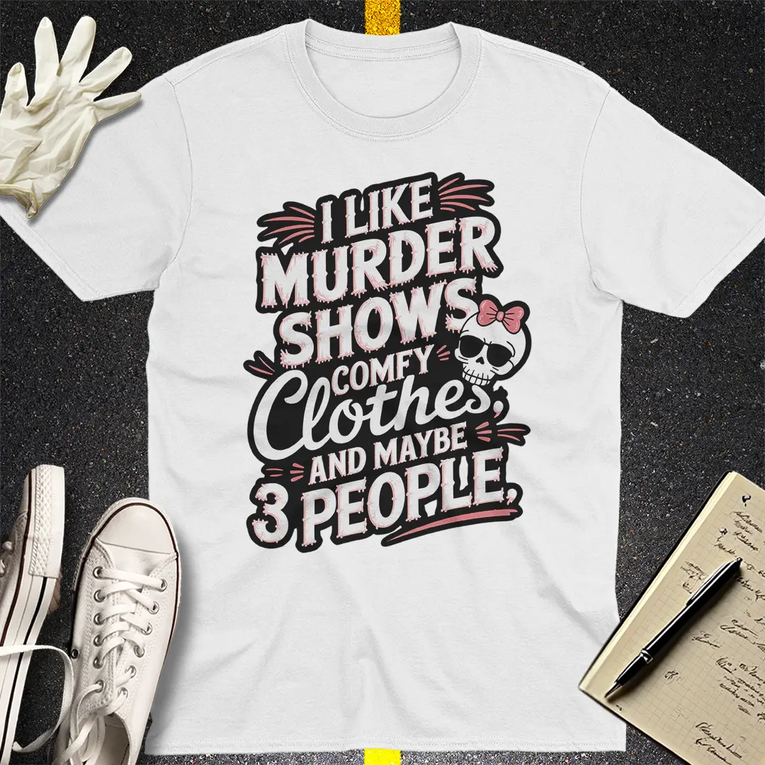 Crows Before Bros T-shirt - White