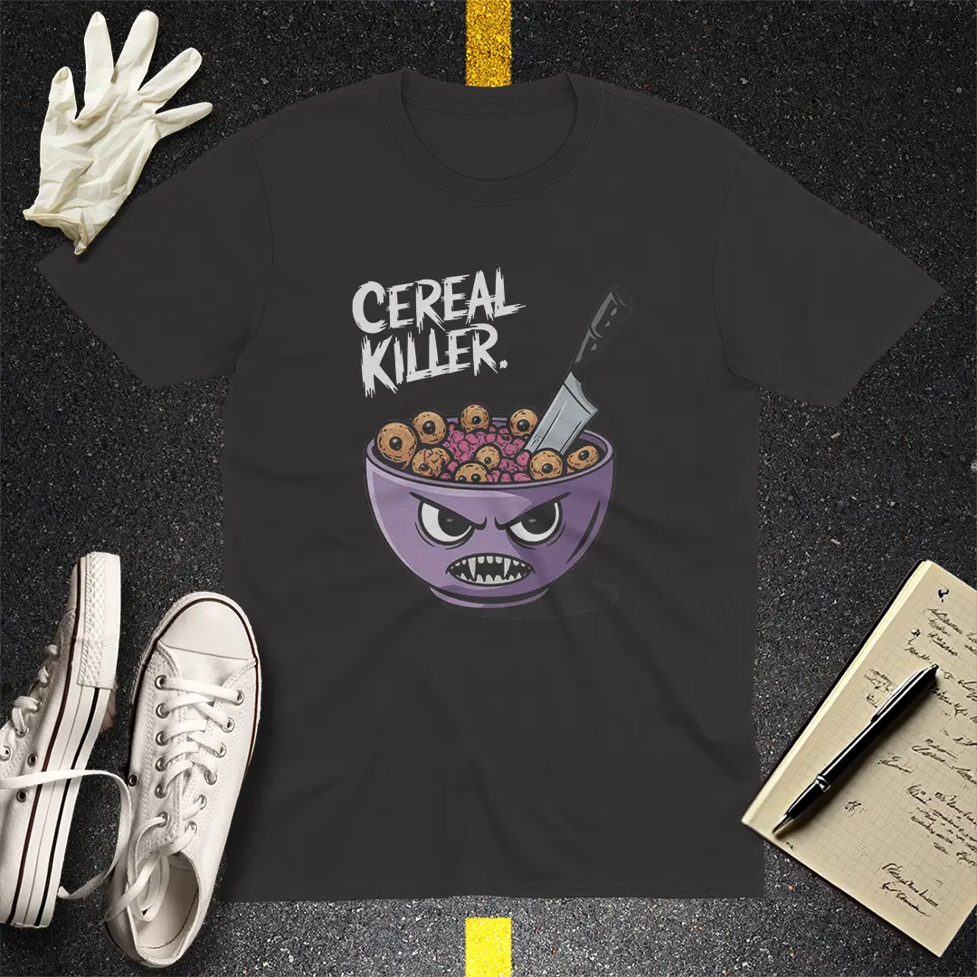 Cereal Killer T-Shirt - Black