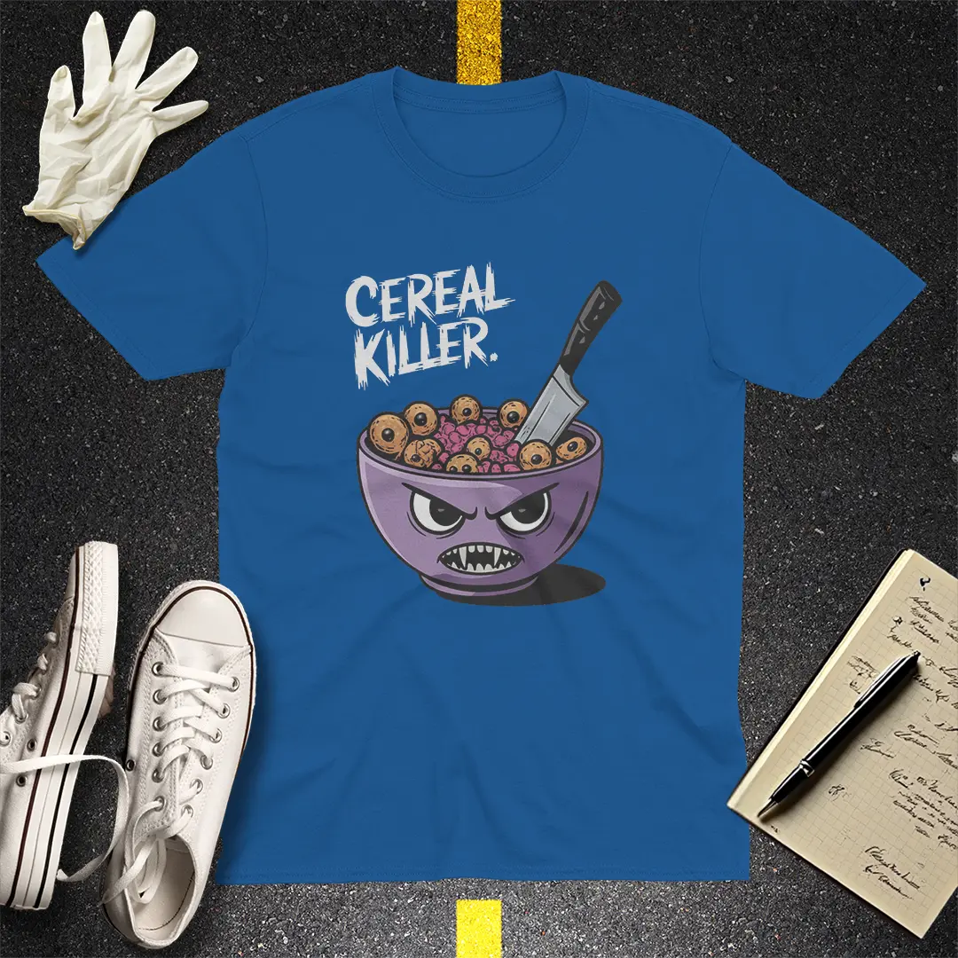 Cereal Killer T-Shirt - Royal