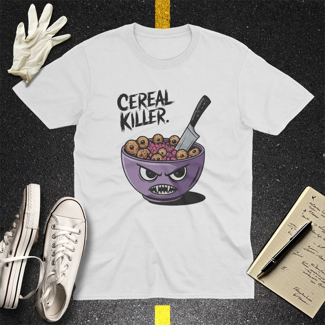 Cereal Killer T-Shirt - White