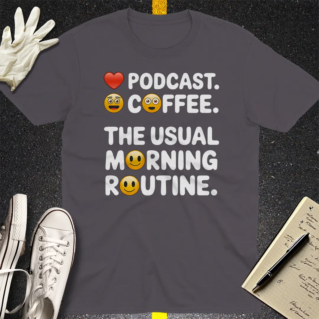 Crows Before Bros T-shirt - Charcoal