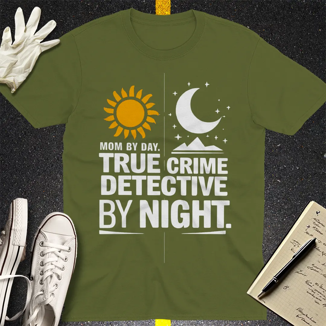 Crows Before Bros T-shirt - Military Green