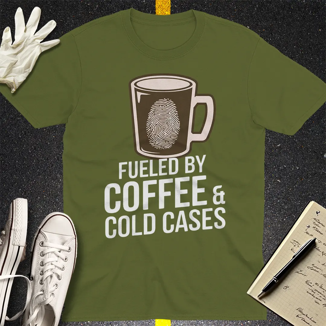 Crows Before Bros T-shirt - Military Green
