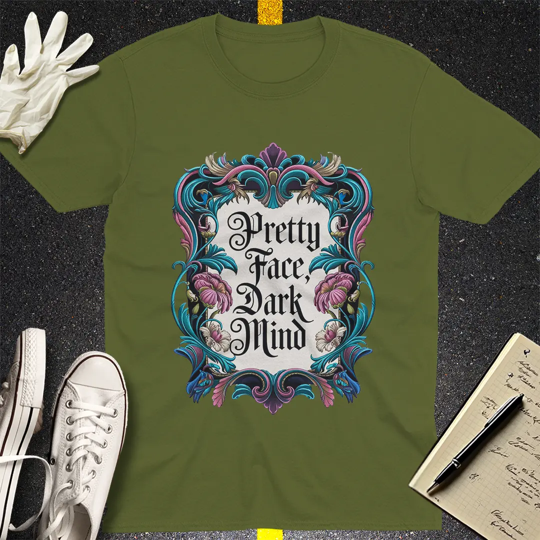Crows Before Bros T-shirt - Military Green