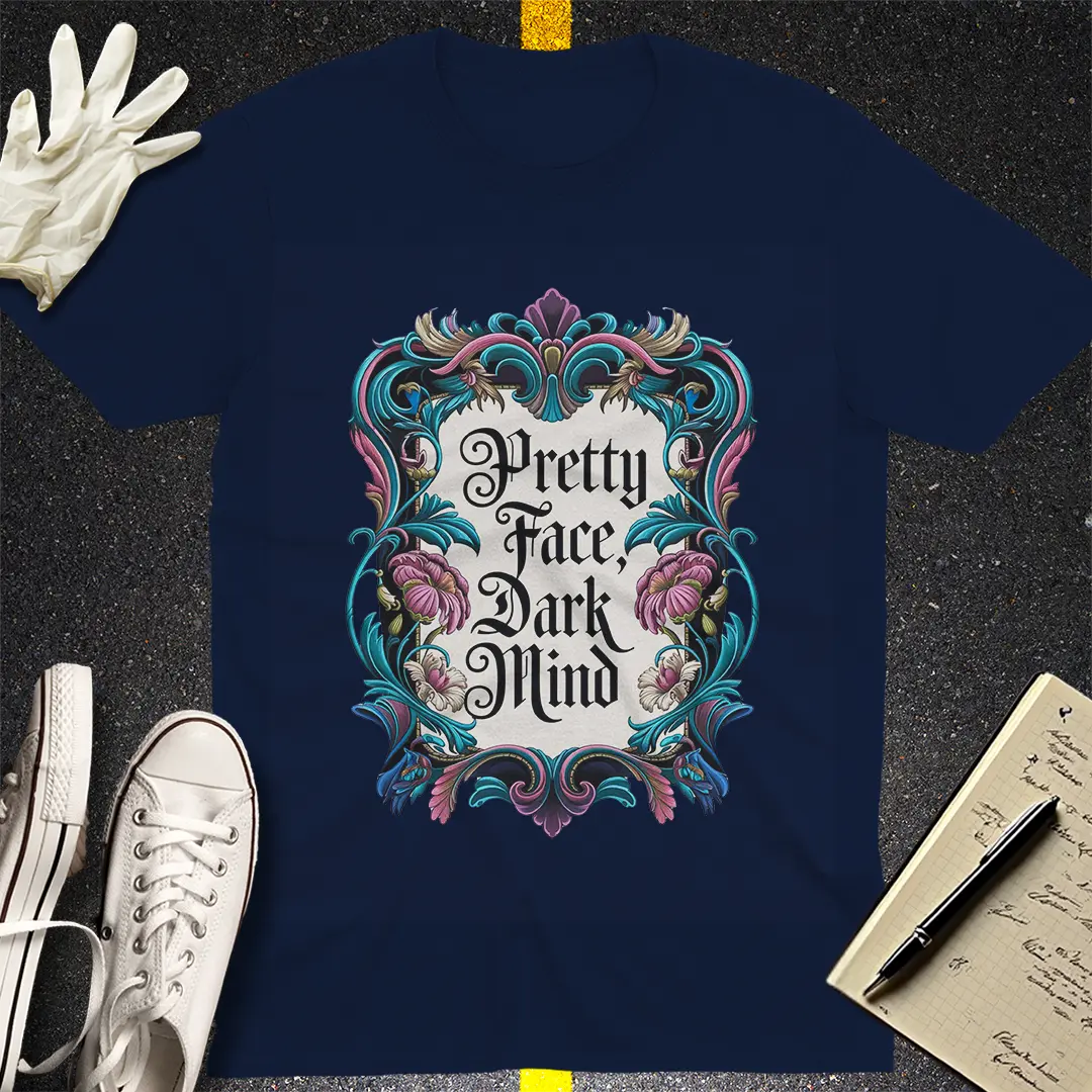 Crows Before Bros T-shirt - Navy