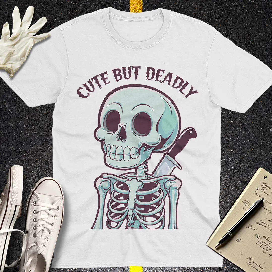 Crows Before Bros T-shirt - White