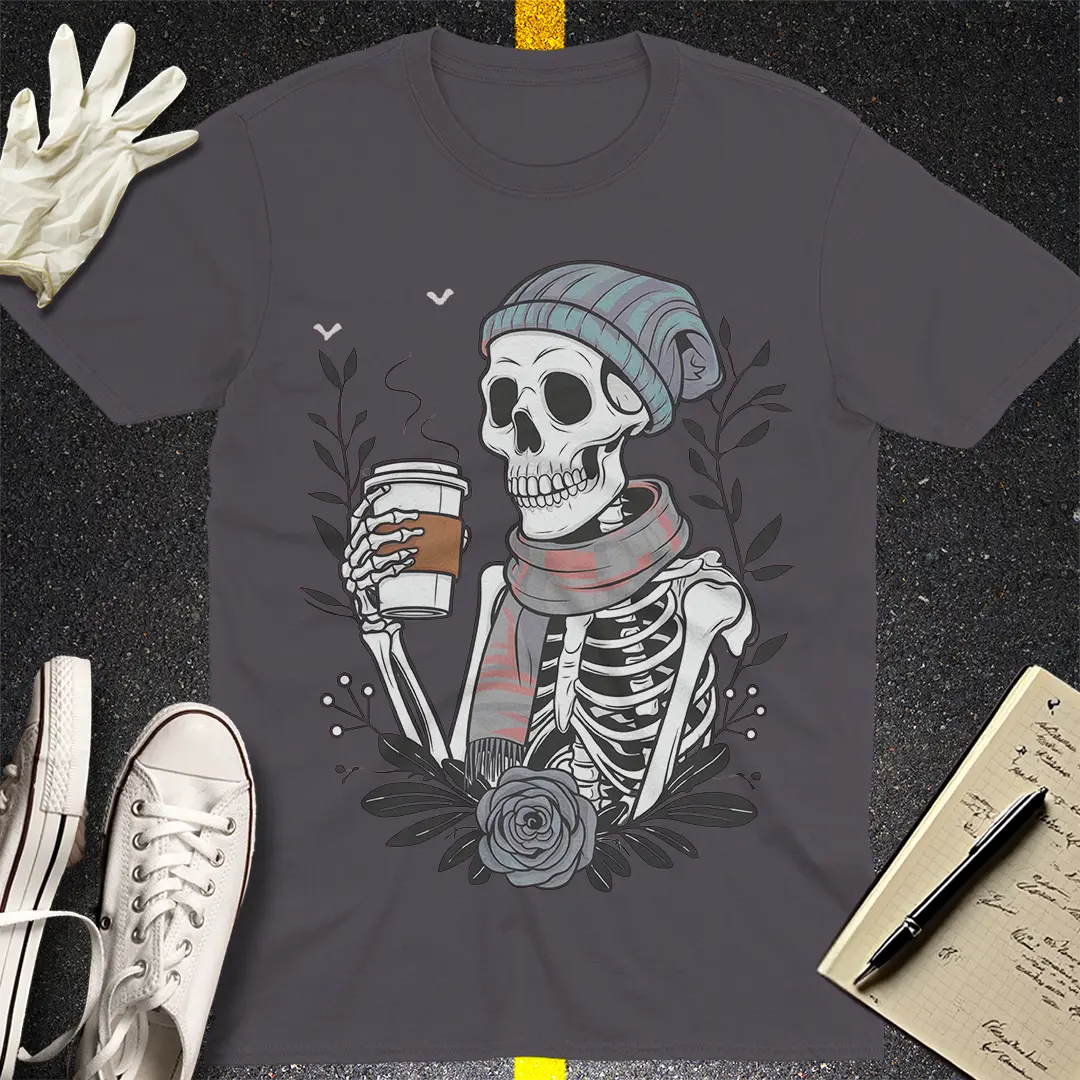 Crows Before Bros T-shirt - Charcoal