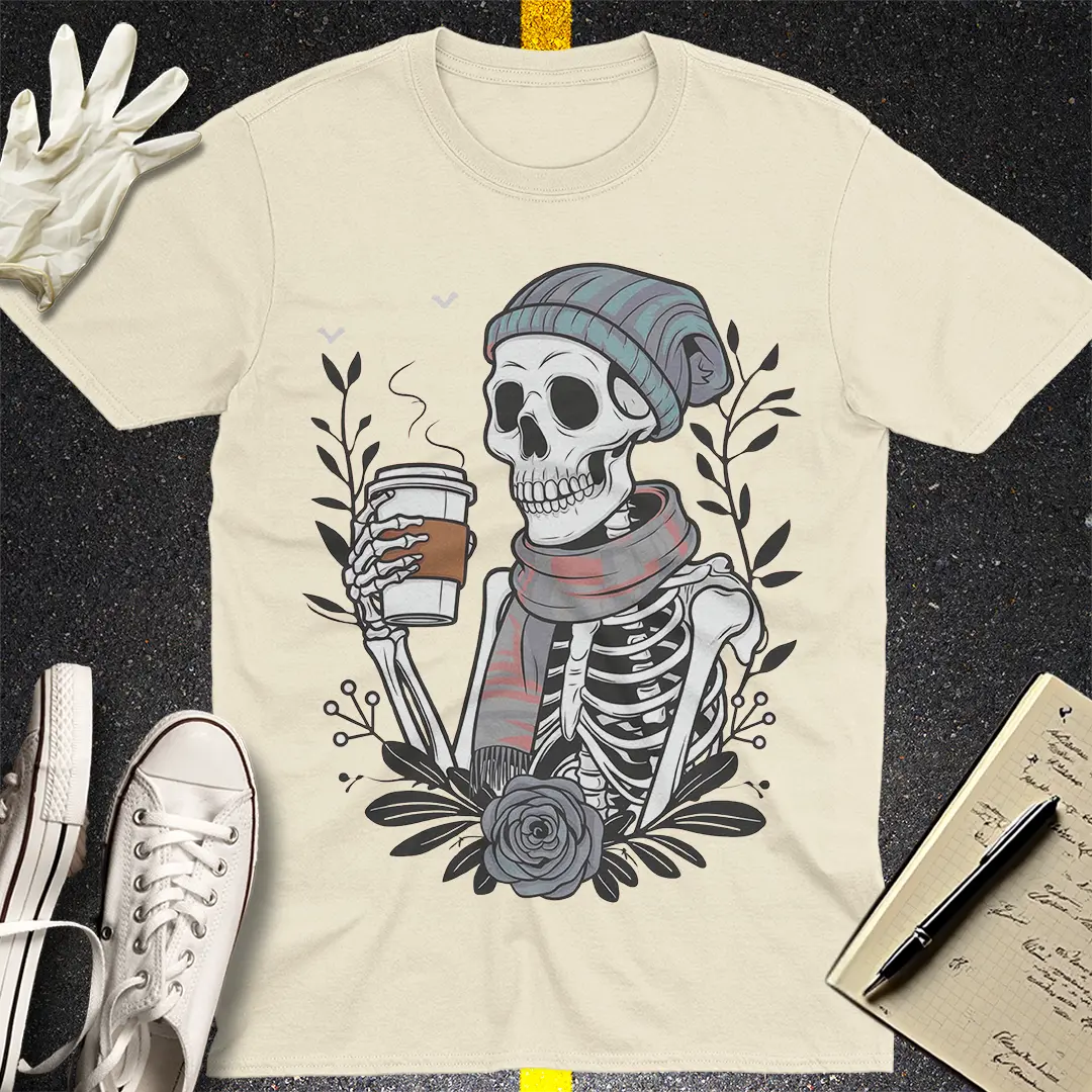 Crows Before Bros T-shirt - Natural