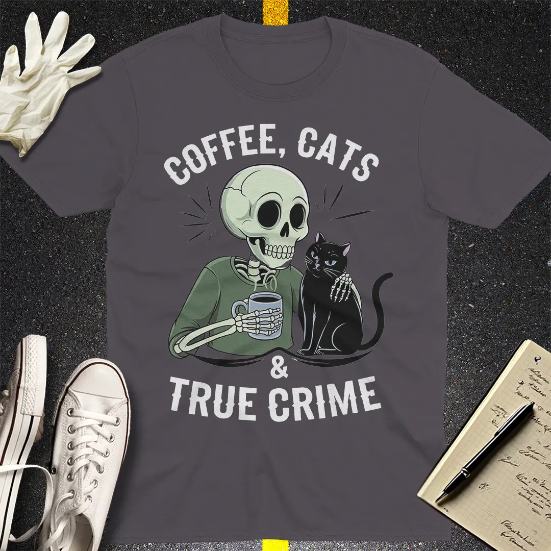 Crows Before Bros T-shirt - Charcoal