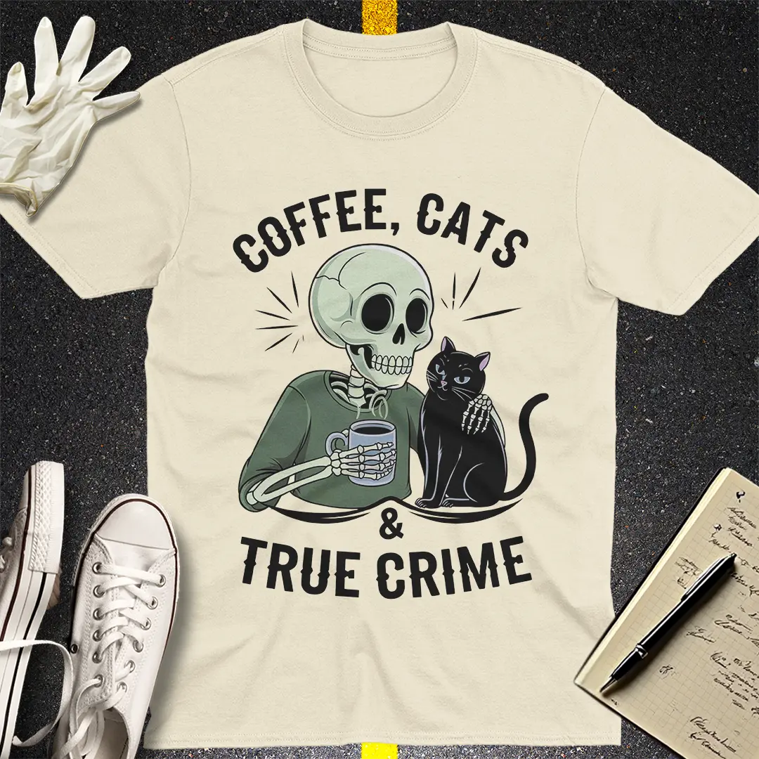 Crows Before Bros T-shirt - Natural