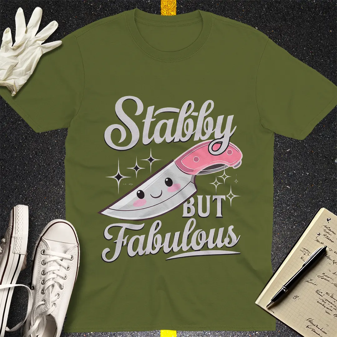 Crows Before Bros T-shirt - Military Green