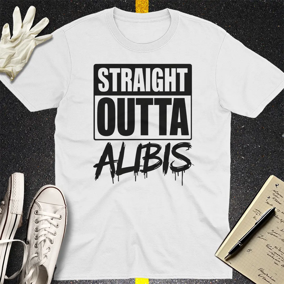 Crows Before Bros T-shirt - White