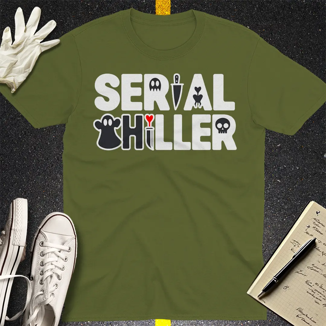 Crows Before Bros T-shirt - Military Green