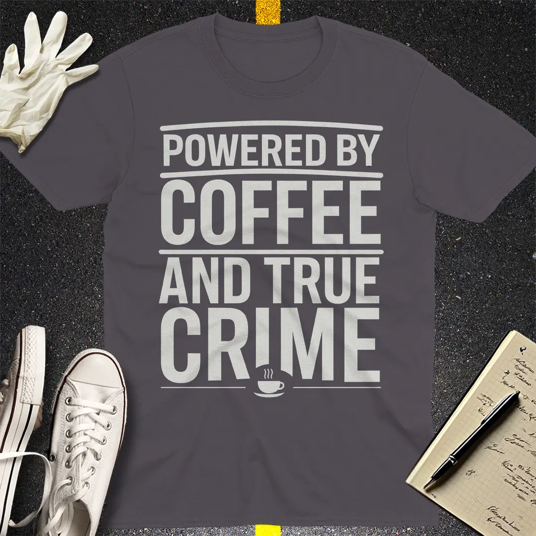 Crows Before Bros T-shirt - Charcoal