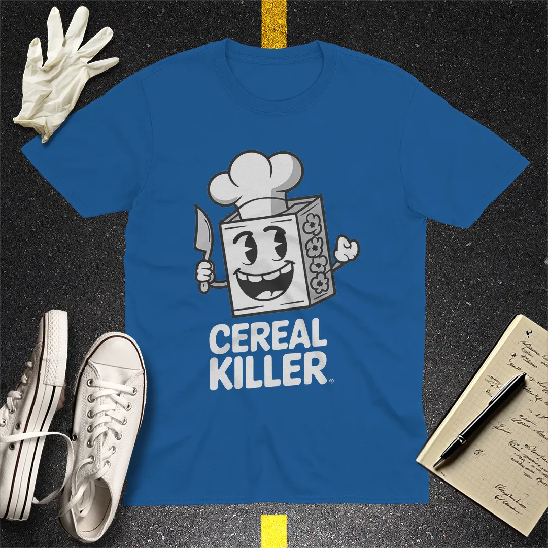 Cereal Killer T-Shirt - Royal