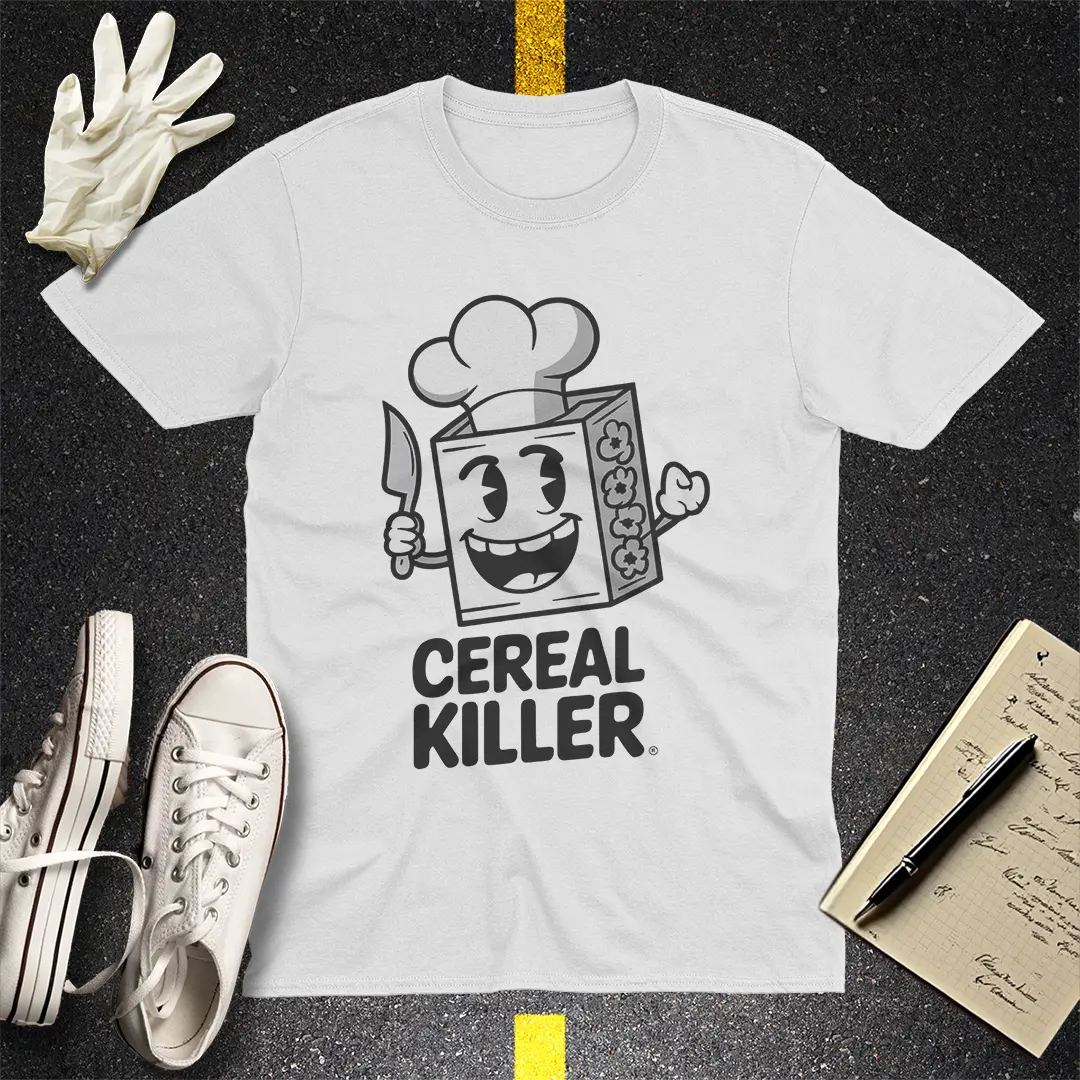 Cereal Killer T-Shirt - White