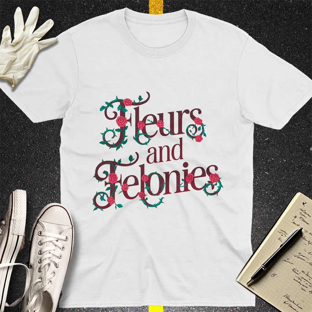 Crows Before Bros T-shirt - White
