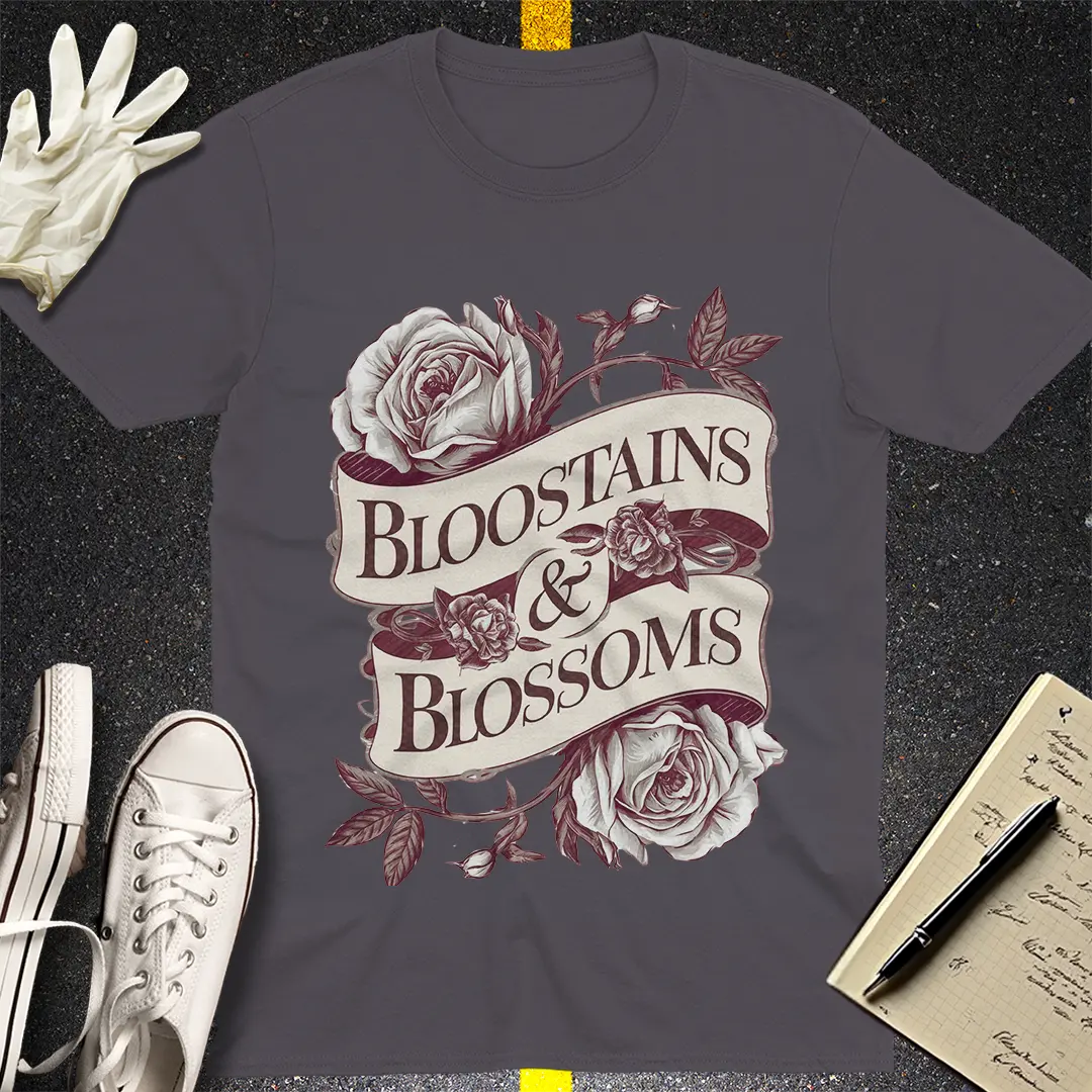 Crows Before Bros T-shirt - Charcoal