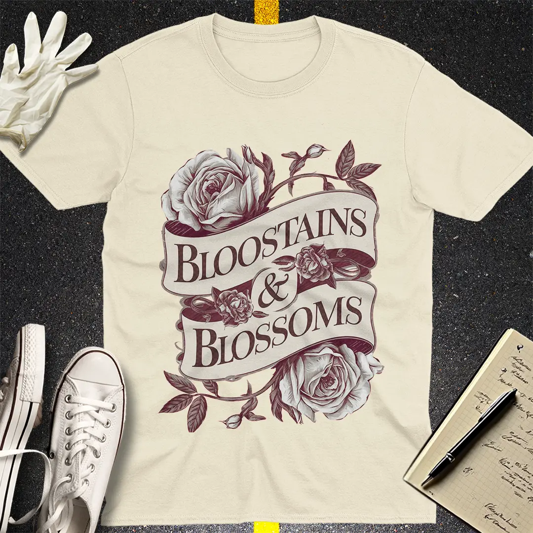 Crows Before Bros T-shirt - Natural