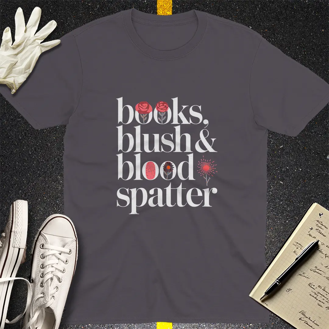 Crows Before Bros T-shirt - Charcoal